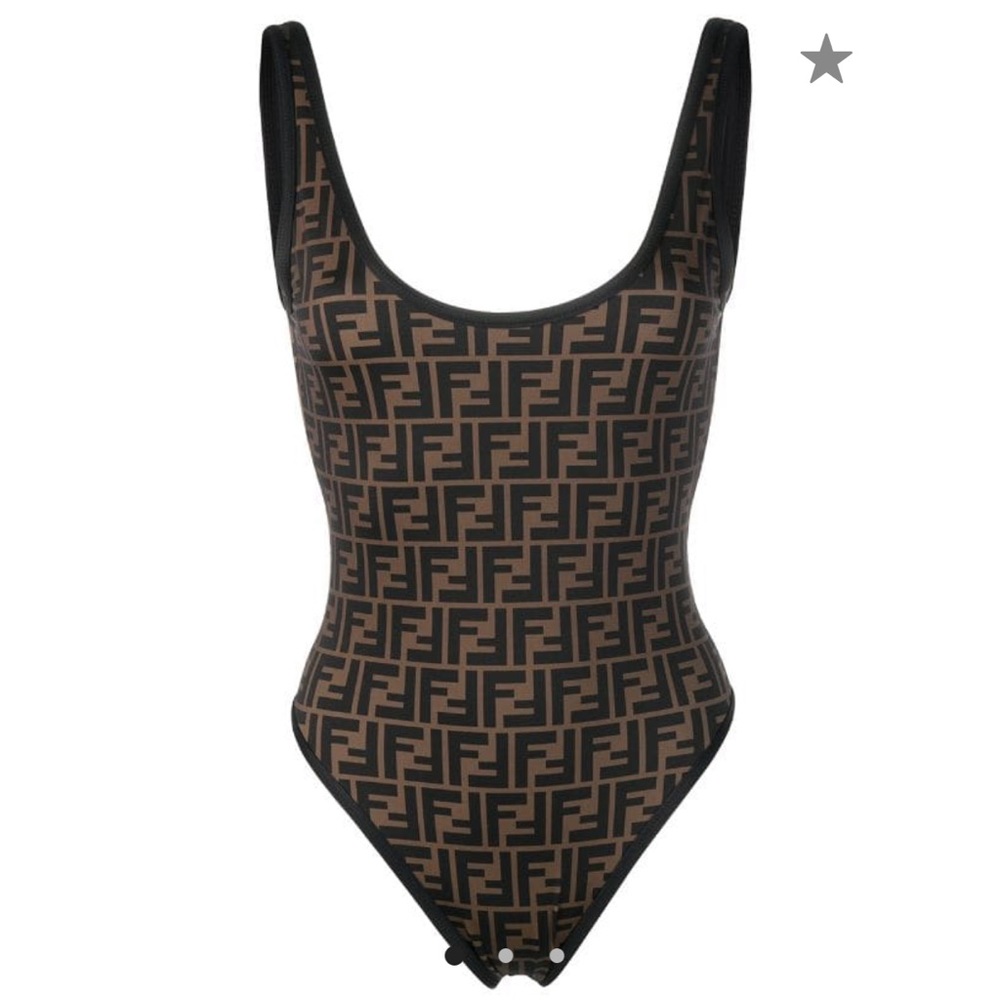 FENDI LOGO SWIMSUIT